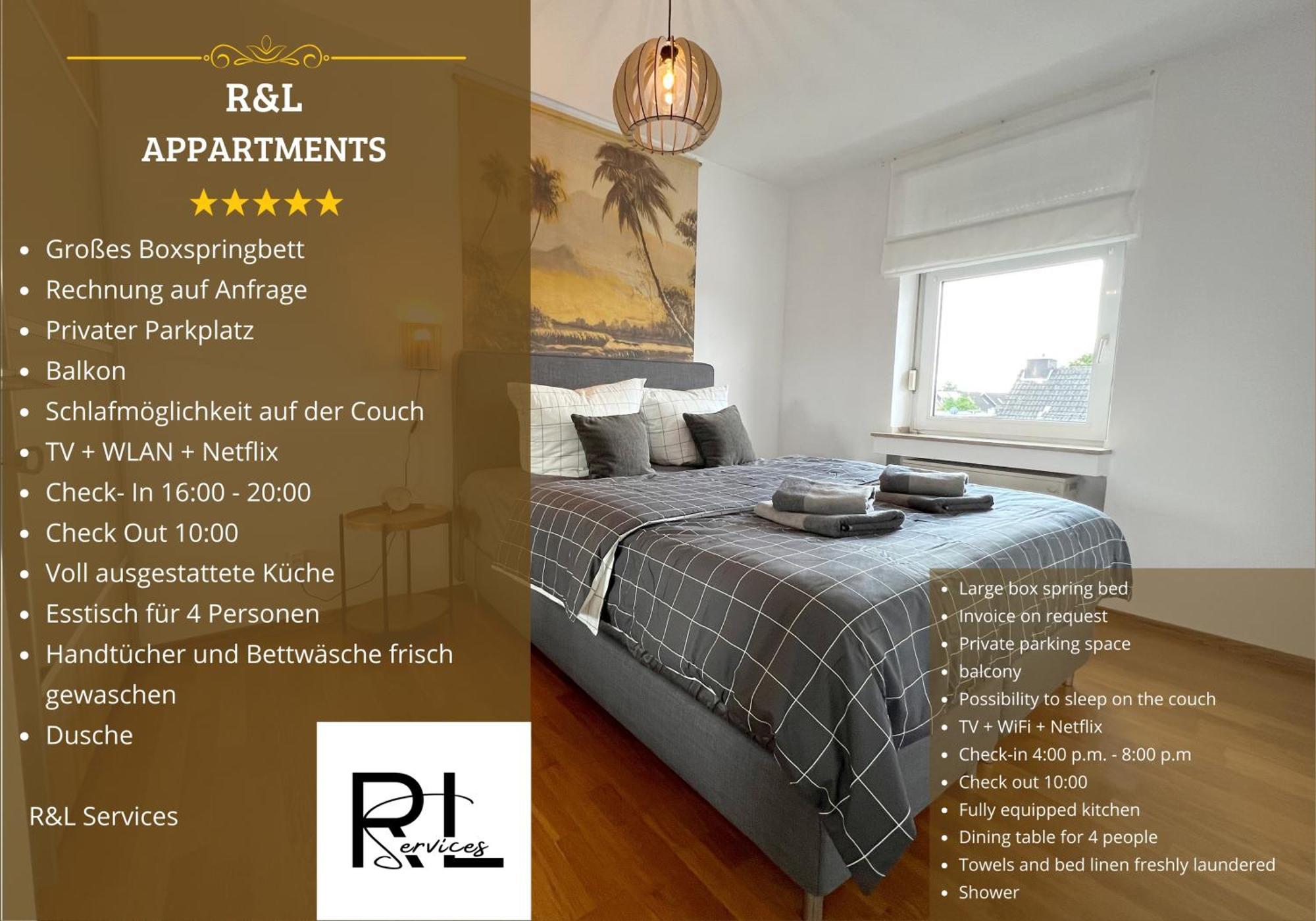 Beautiful 2-Room Apartment With Balkony In Willich Exterior foto